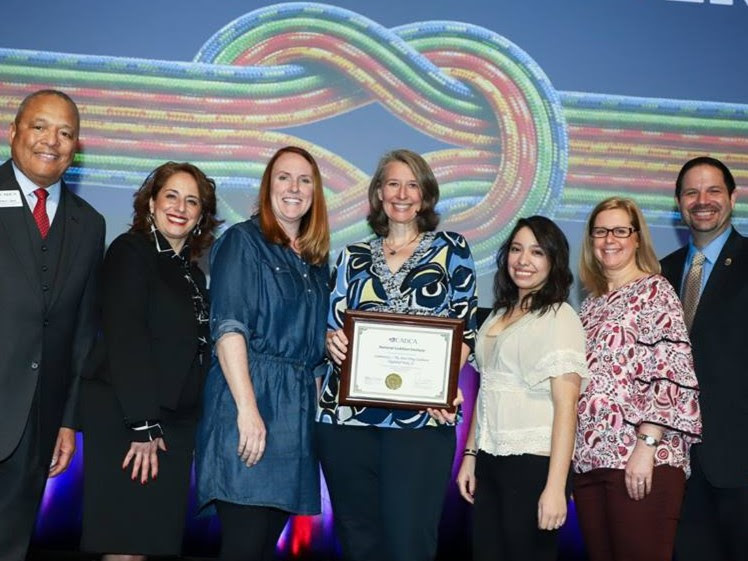 2018 National Coalition Academy graduation in D.C. with CTAD staff and officers Michelle Culver, Barbara de Nekker, Minelle Amezquita and Catherine Spencer